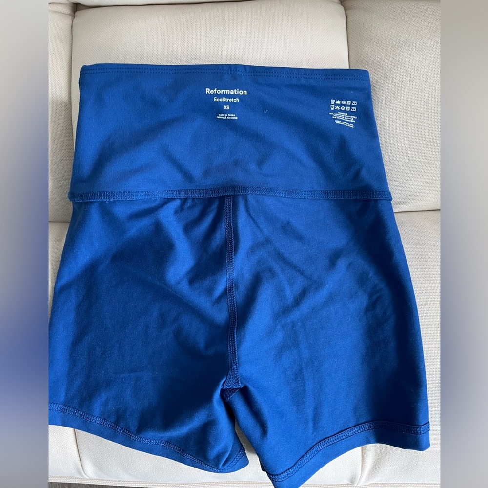 Reformation High Rise Bike Shorts - Picture 2 of 2